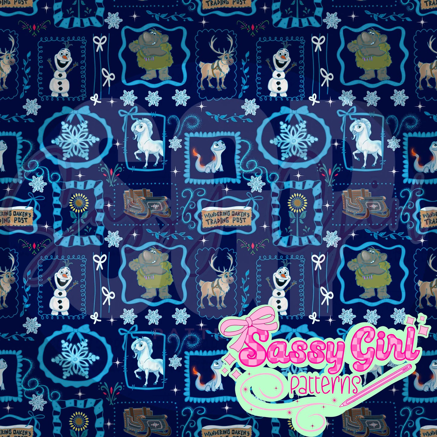 Ice queen frames