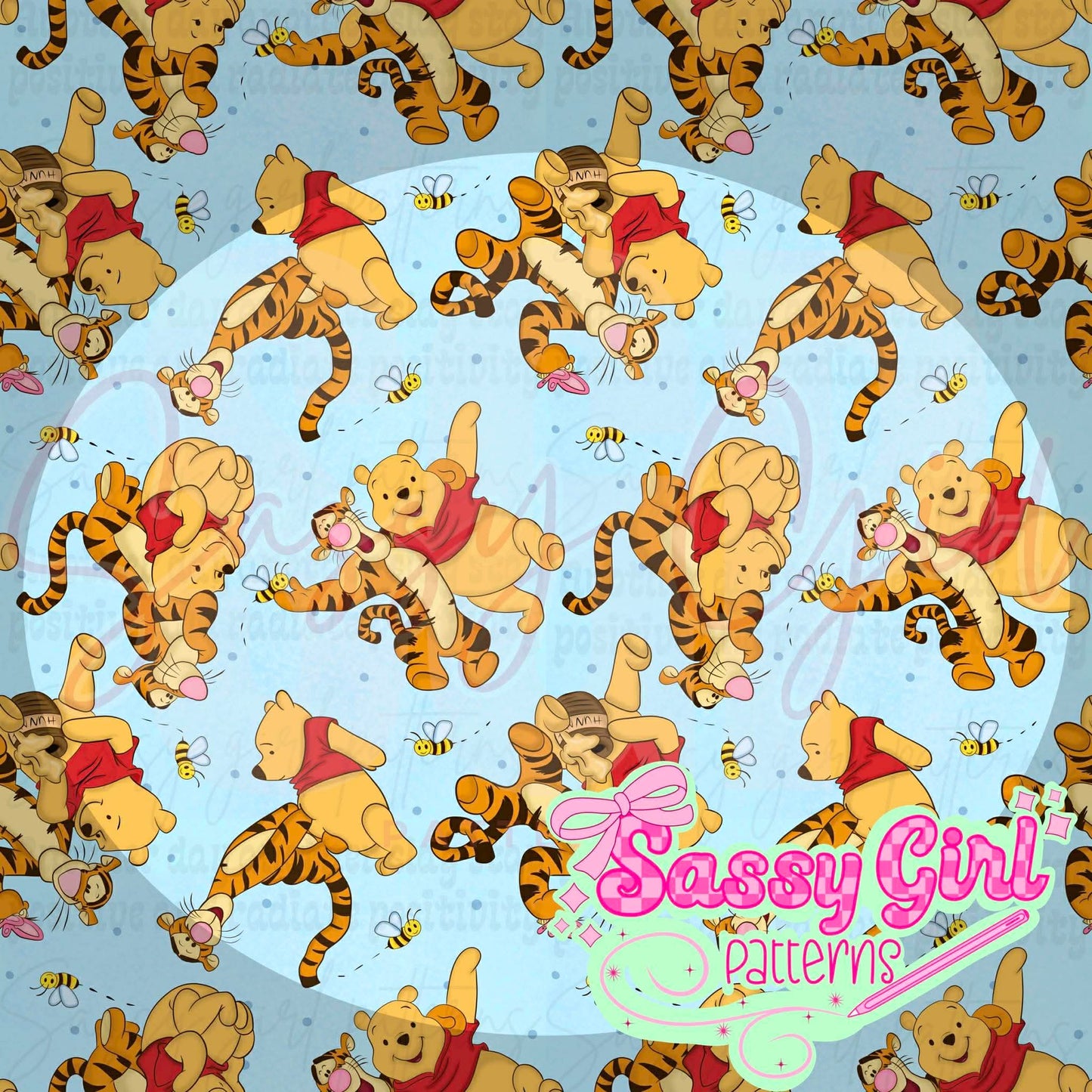 Bear and tiger