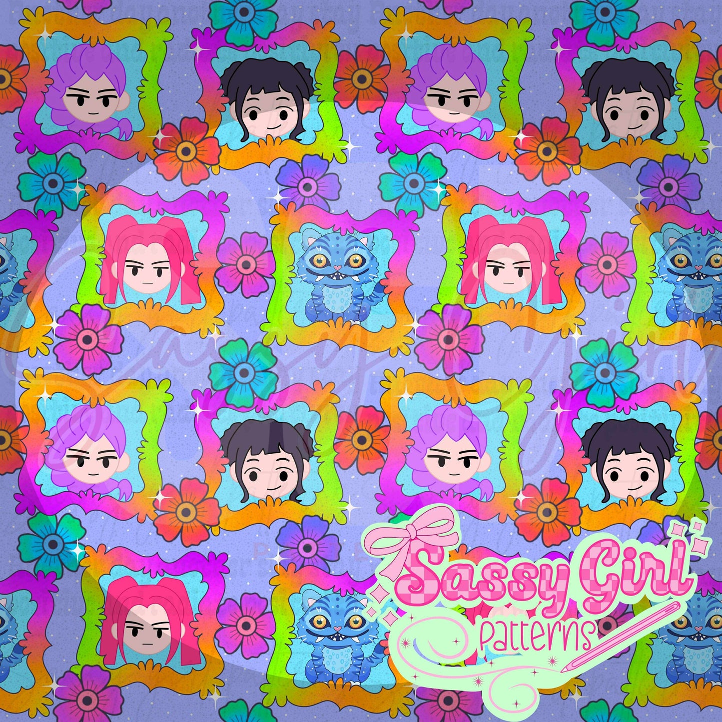 Rainbow frame kpopdh