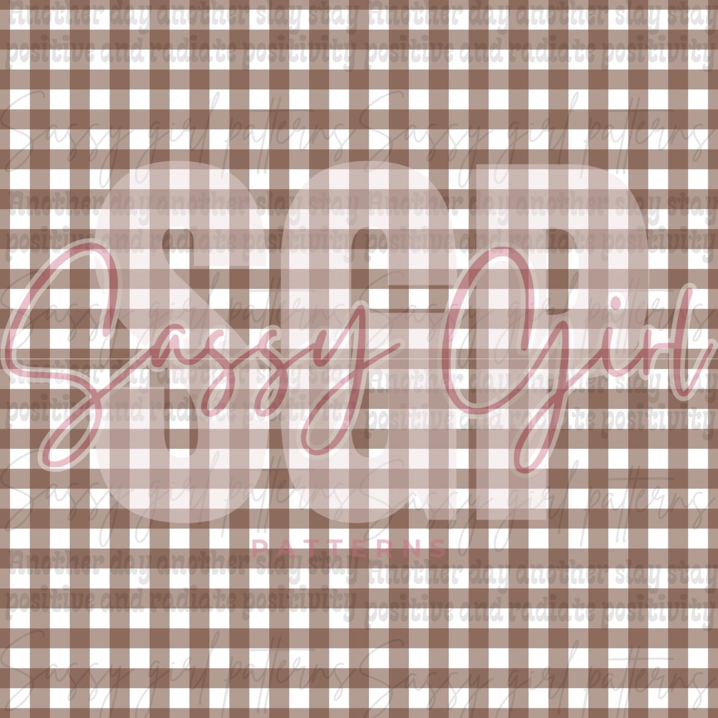 Brown plaid