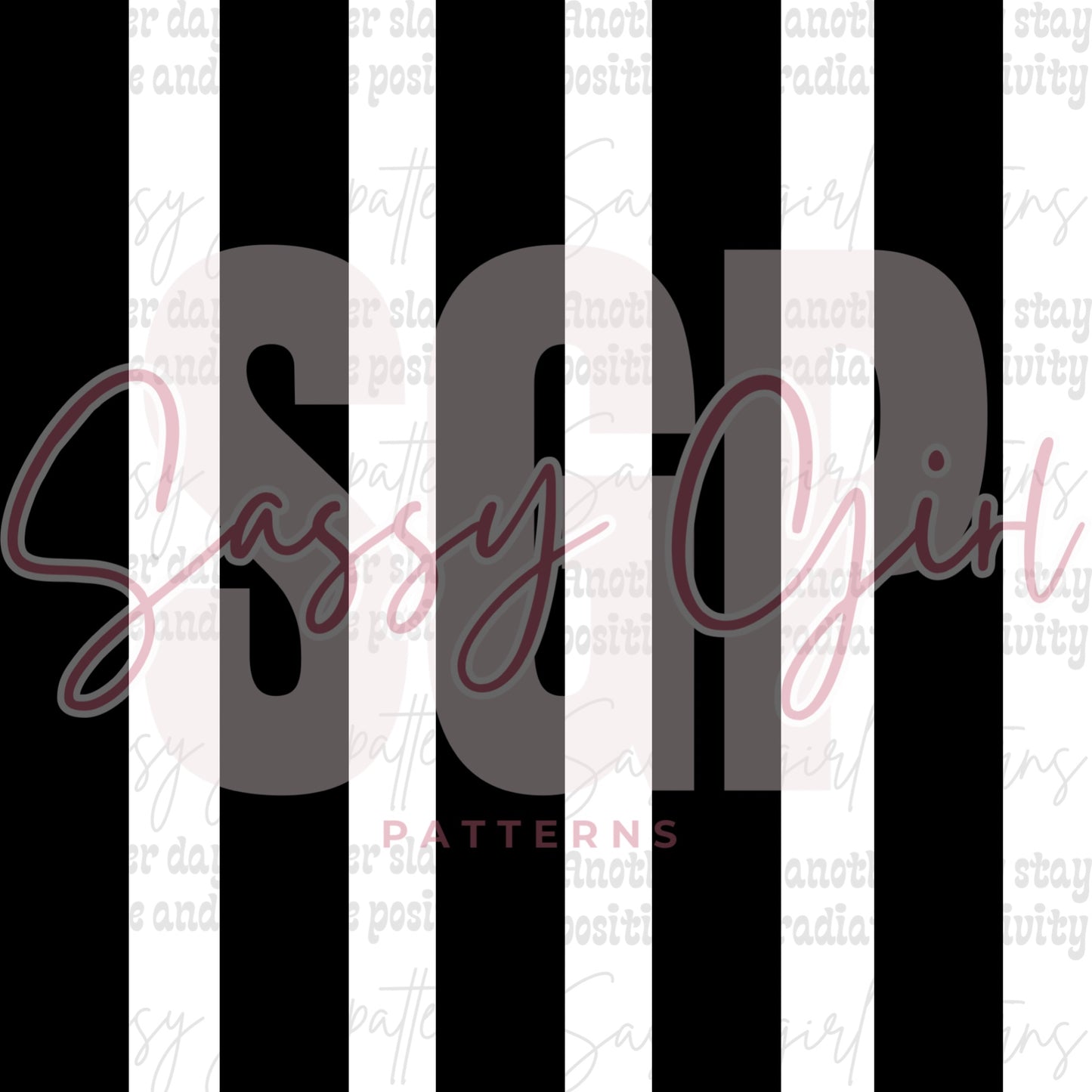 Black and white stripes