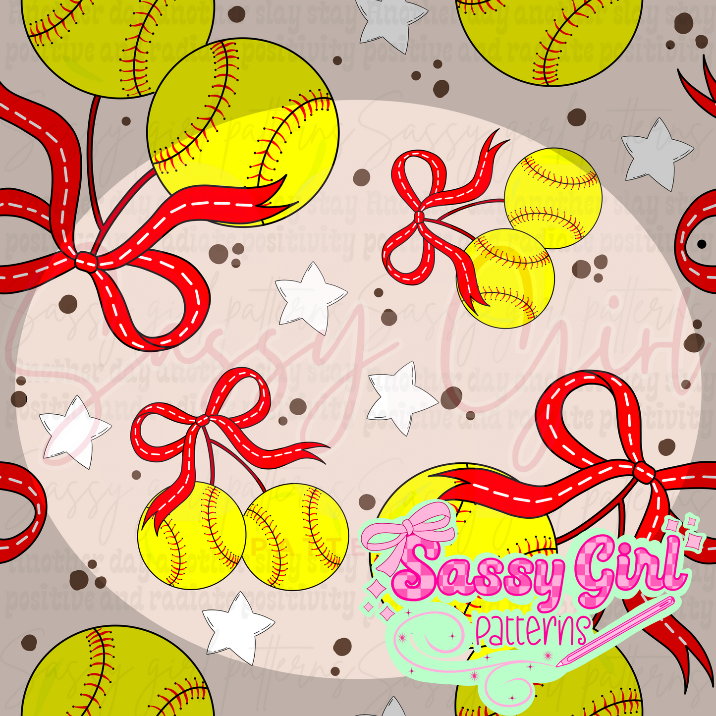 Softball cherry