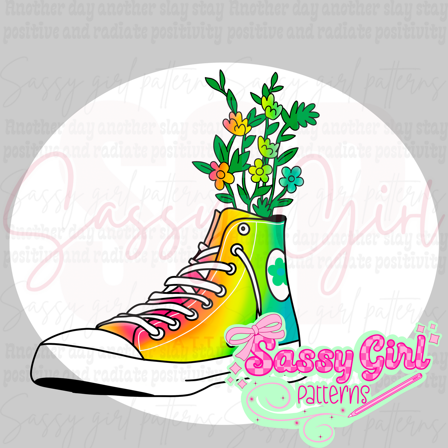Colorful shoe