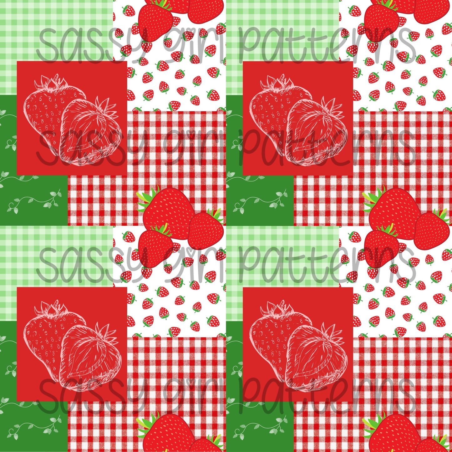 Strawberry patches