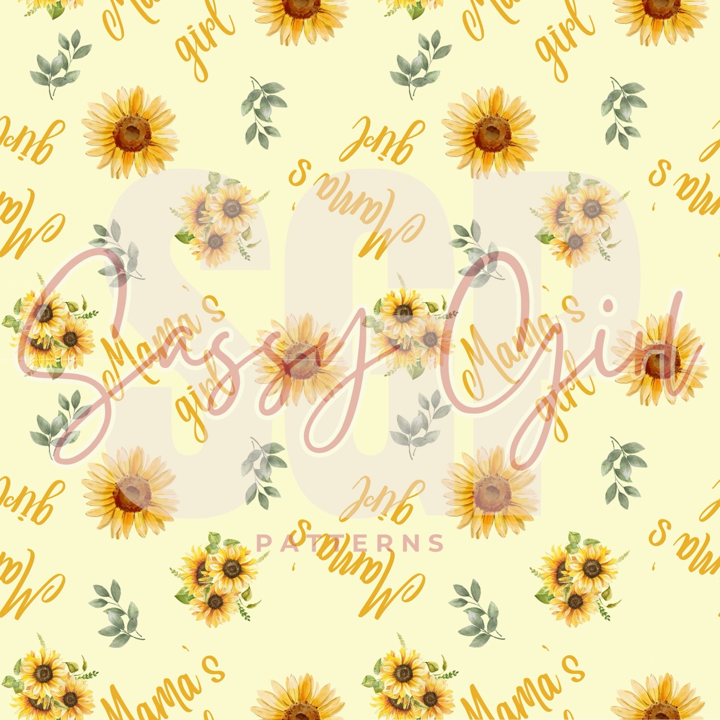 Mamas girl sunflower