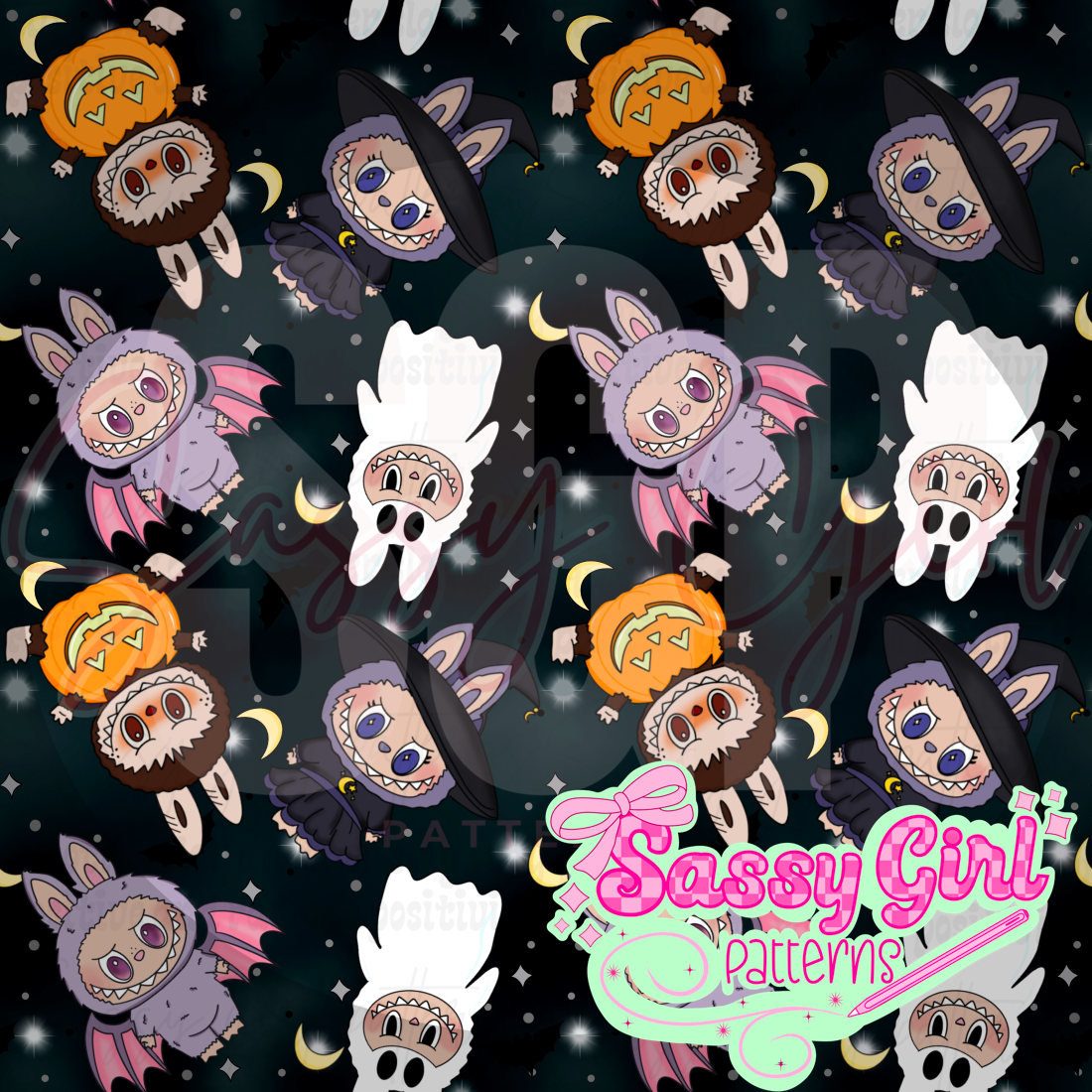 Spooky labubu