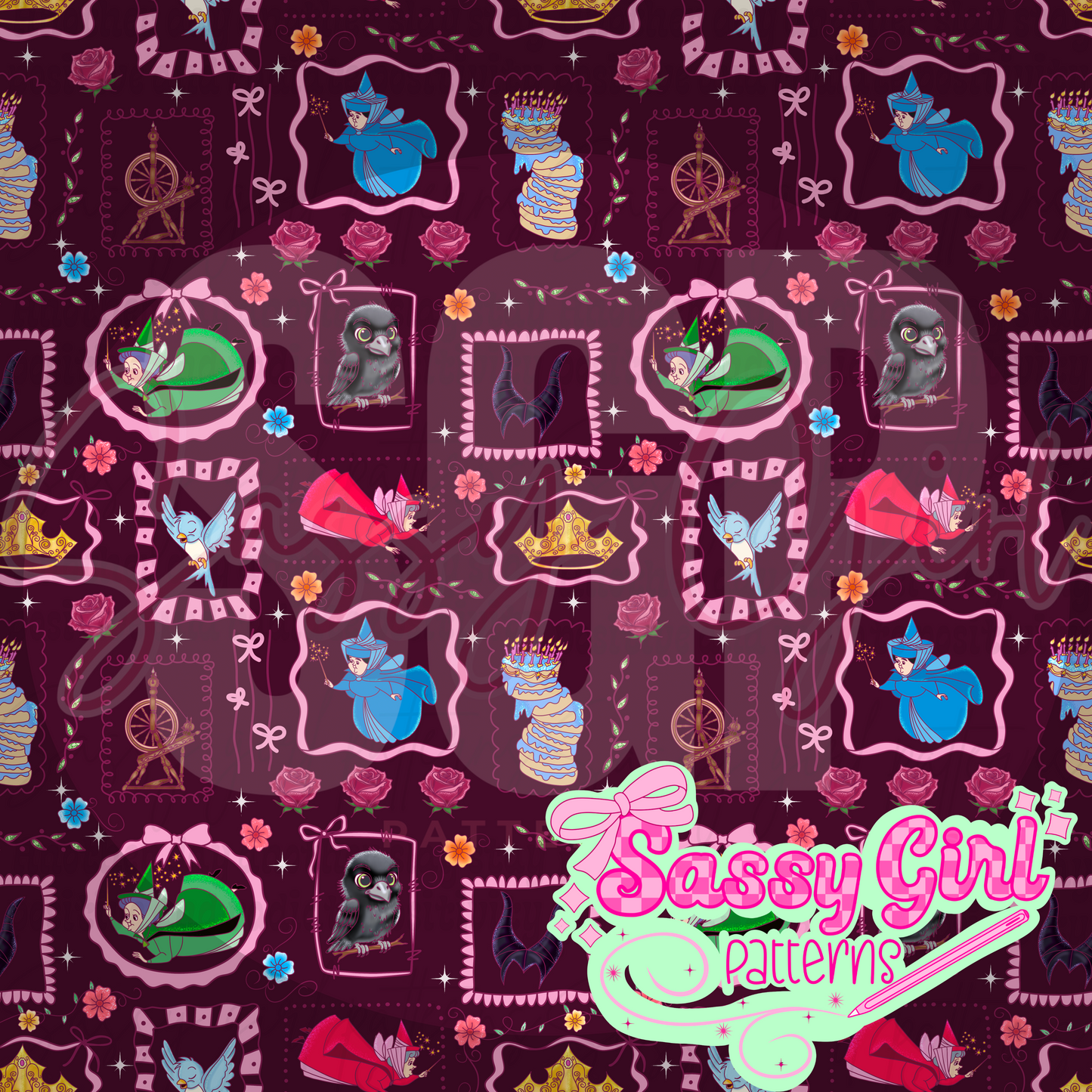 Sleeping beauty frames