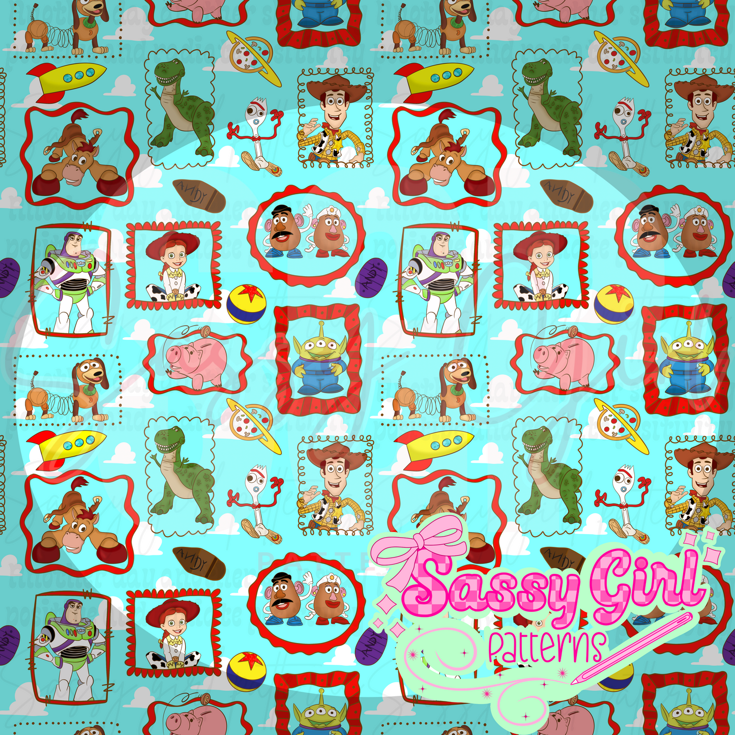 Story of toys frames