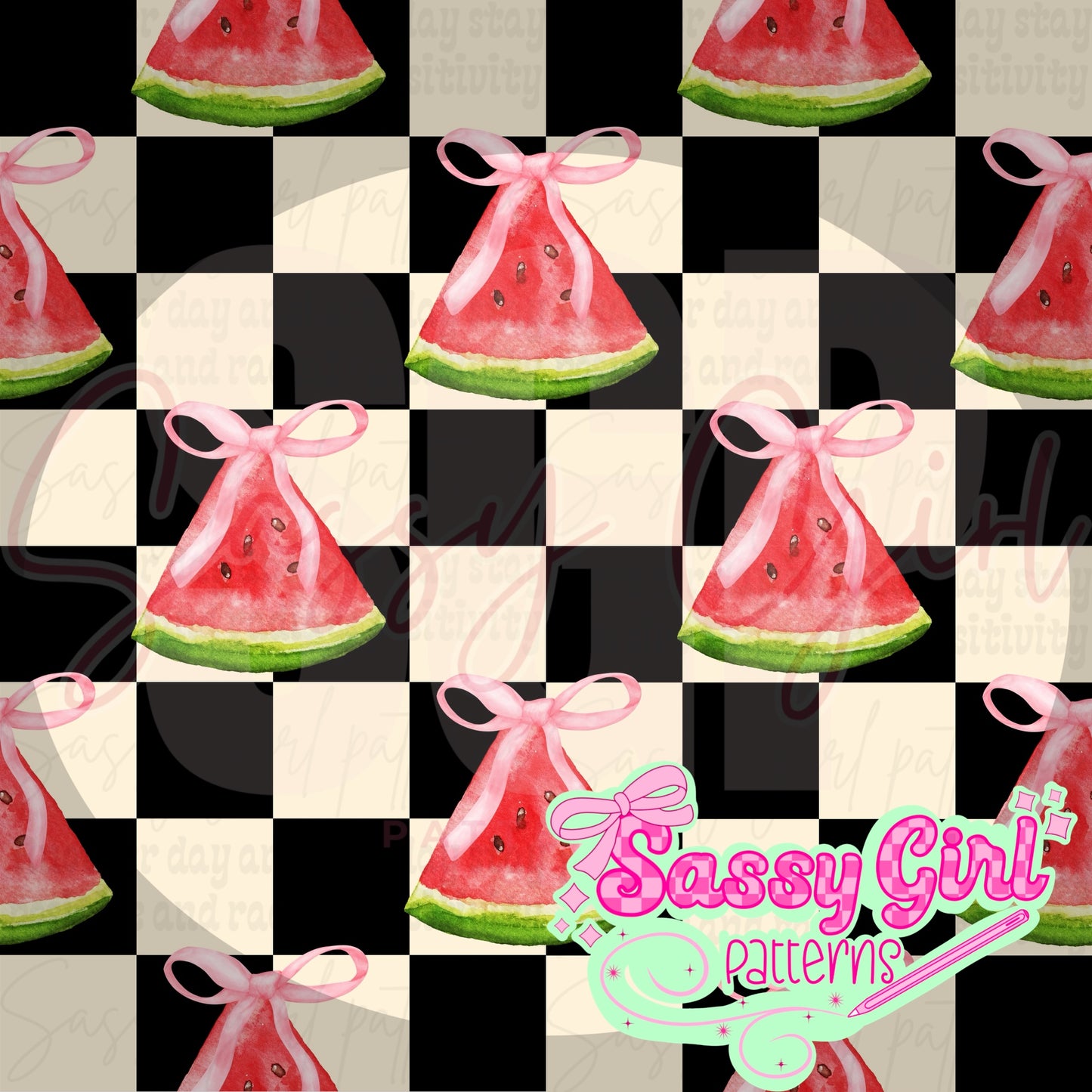 Watermelon bow