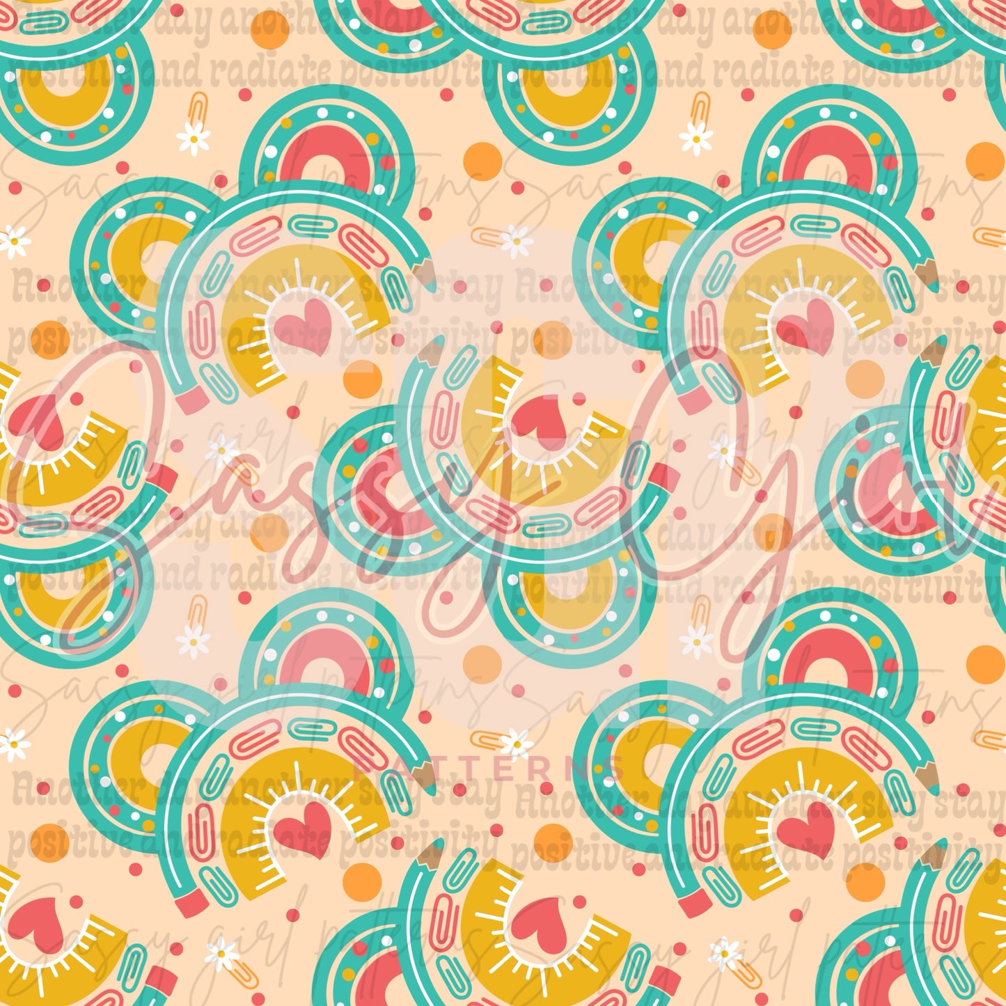 School mouse rainbow