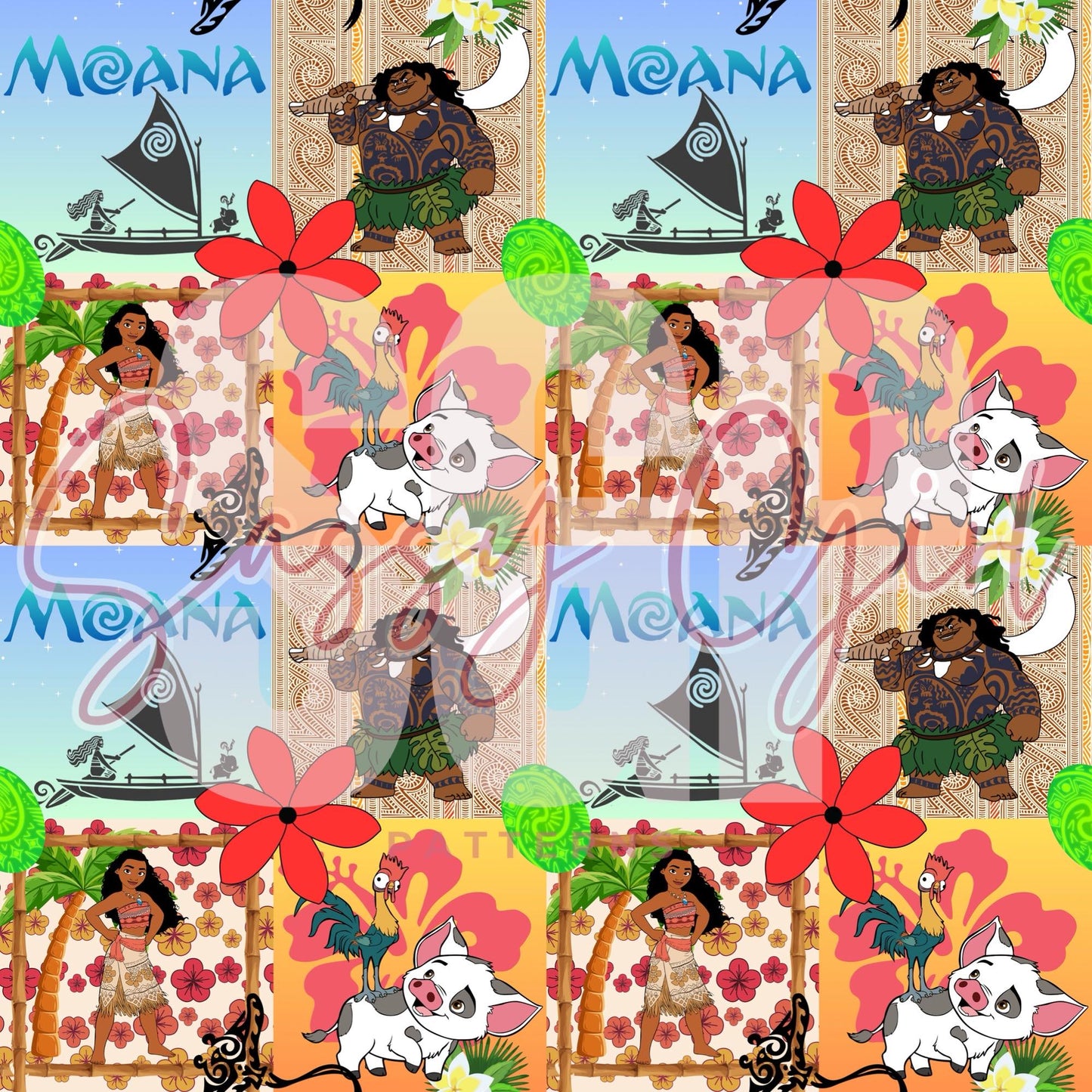 Island girl patchwork