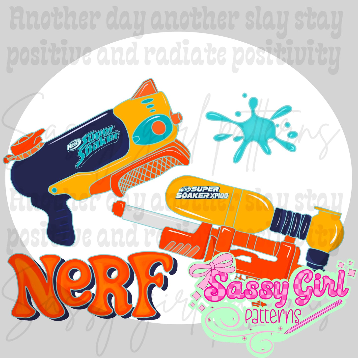 Nerf orange png
