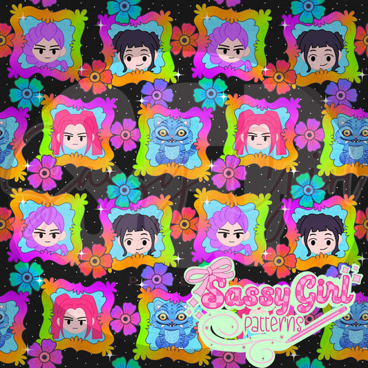 Rainbow frame kpopdh