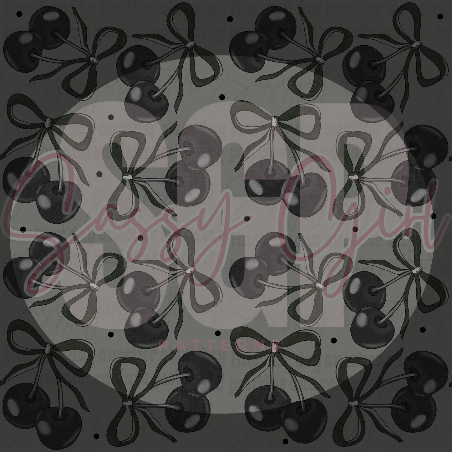 Retro distressed cherry