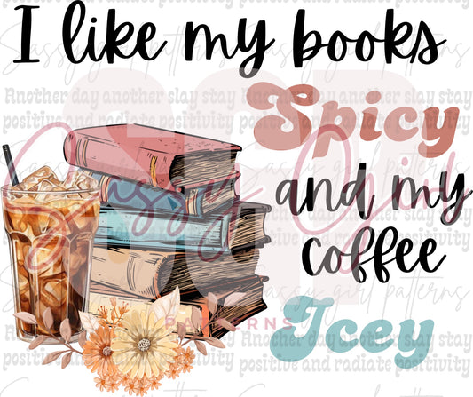 Books and coffee png