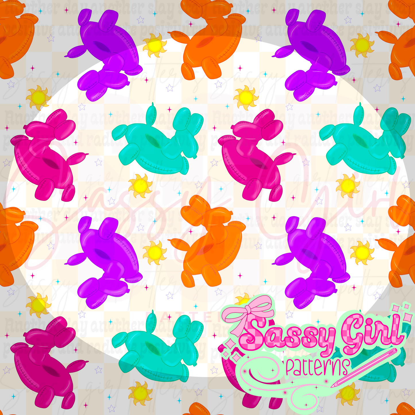 Balloon dog floats