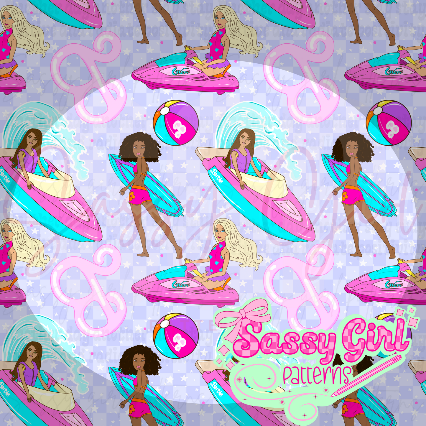 Plastic doll water fun