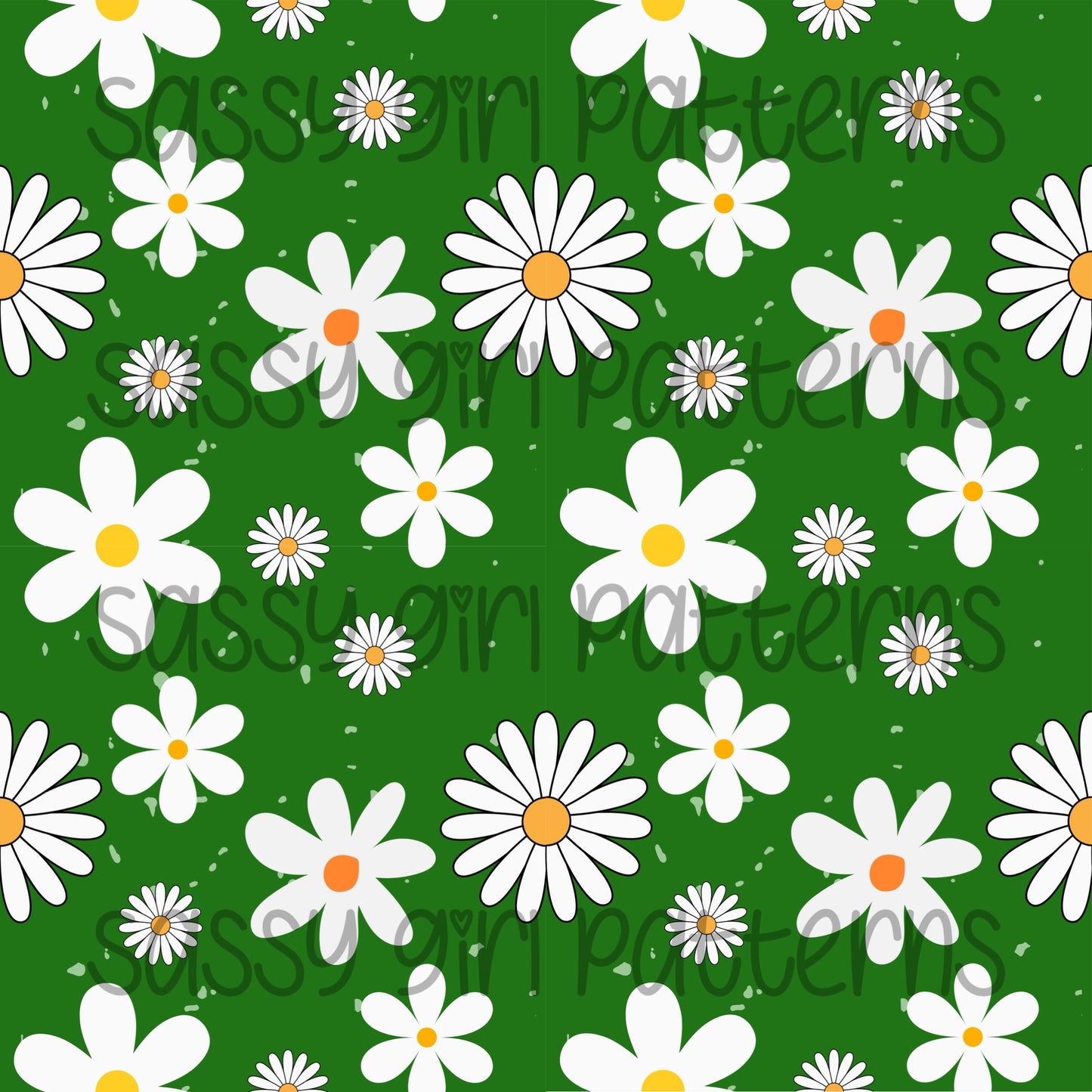 Green daisy