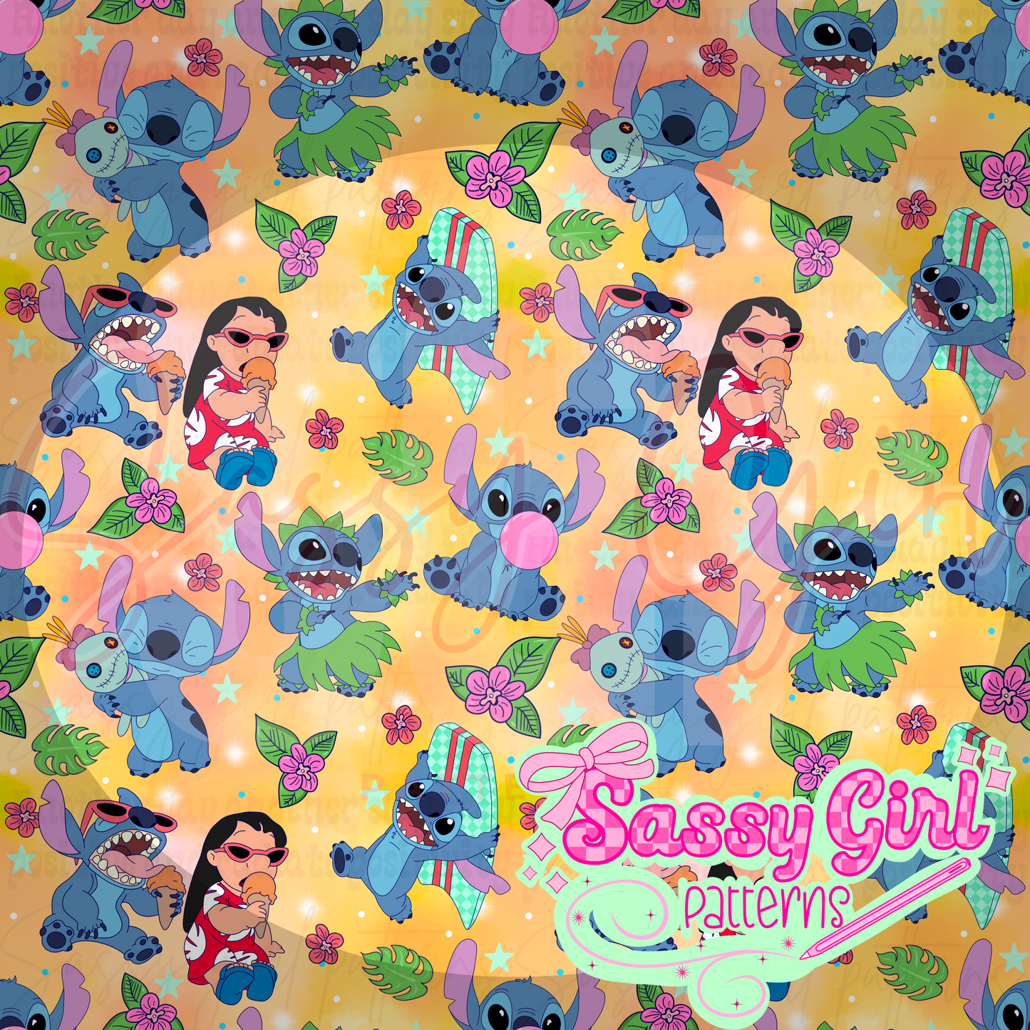 Cute blue alien