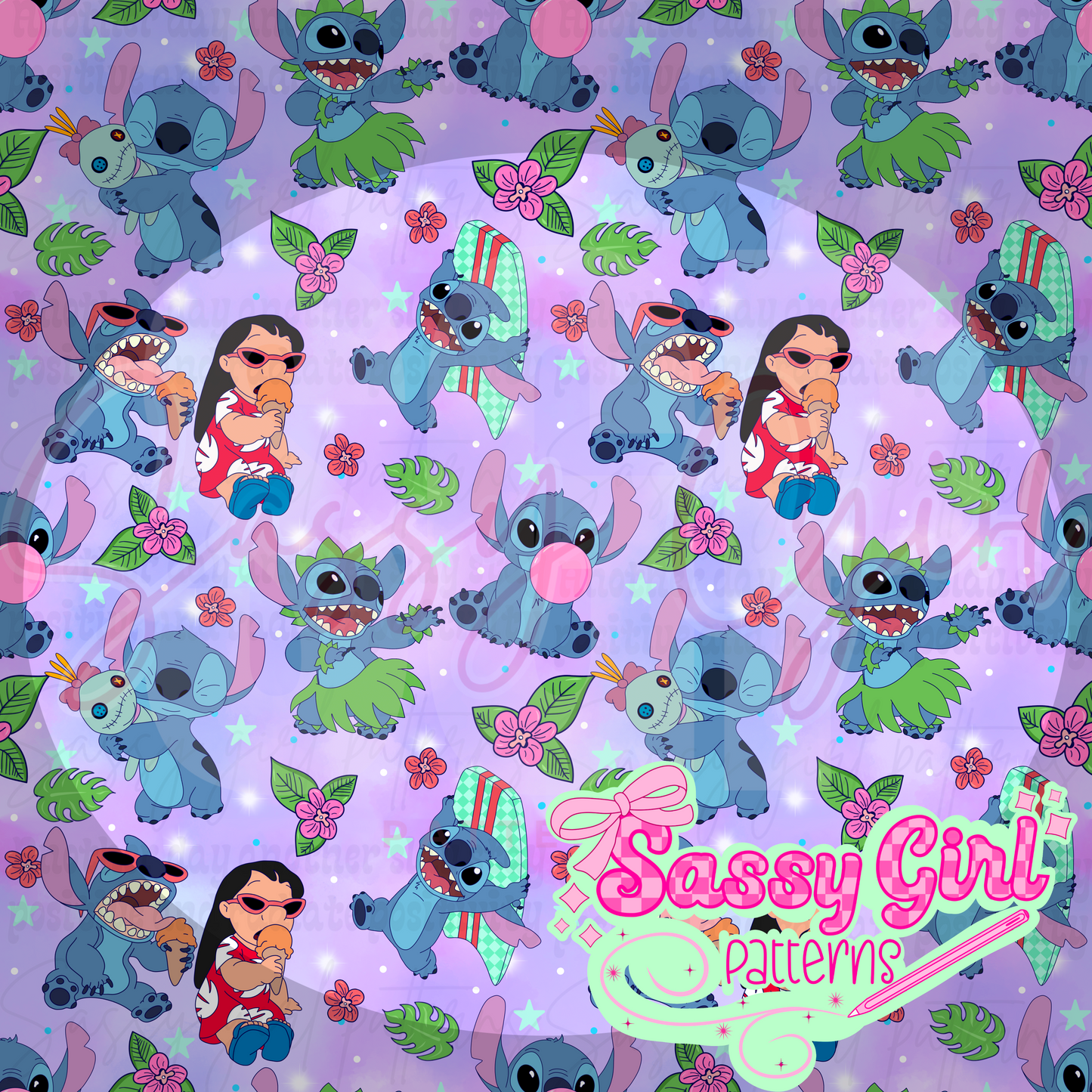 Cute blue alien