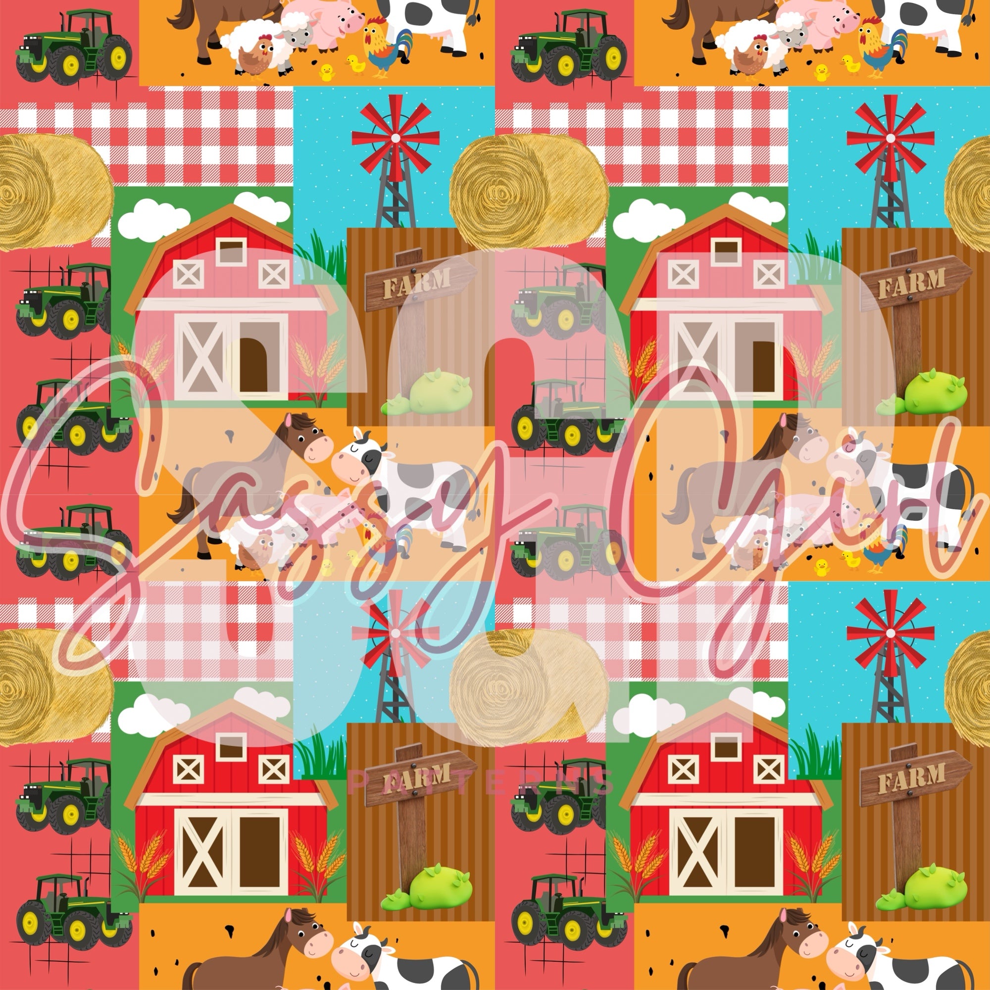 Farm patchwork – Sassy Girl Patterns