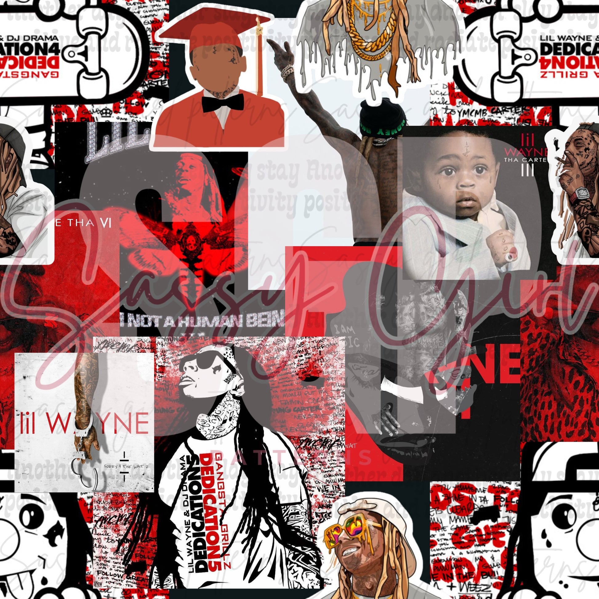 Sassy Rapper Rapper collage โ Sassy Girl Patterns