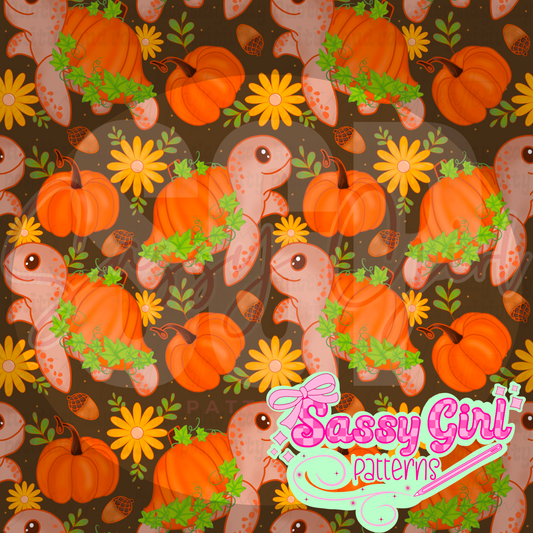 Pumpkin turtle