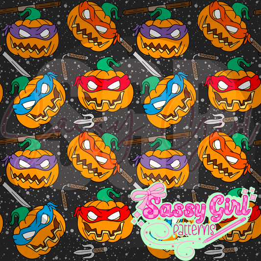 Pumpkin turtles