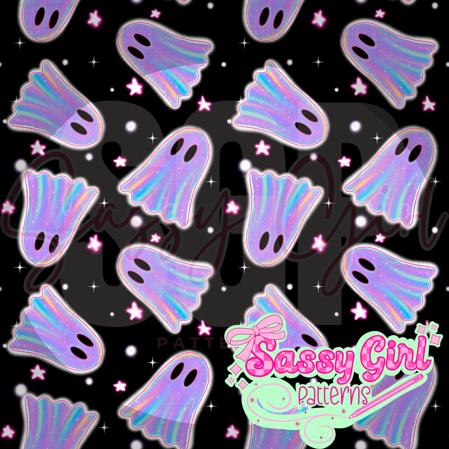 Pastel cute ghost