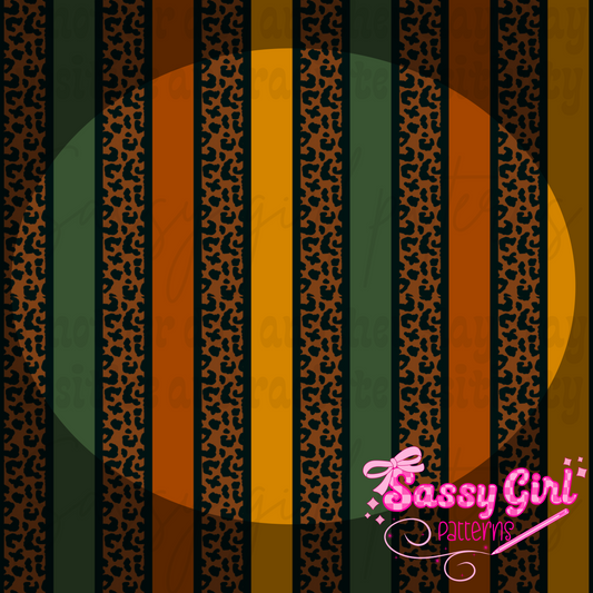 Fall cheetah stripes