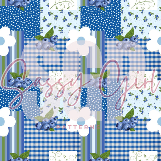 Blueberry patchwork