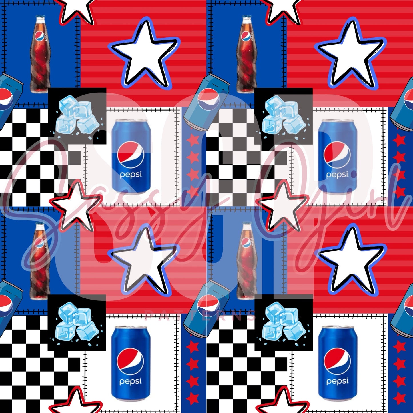 Pepsi patchwork