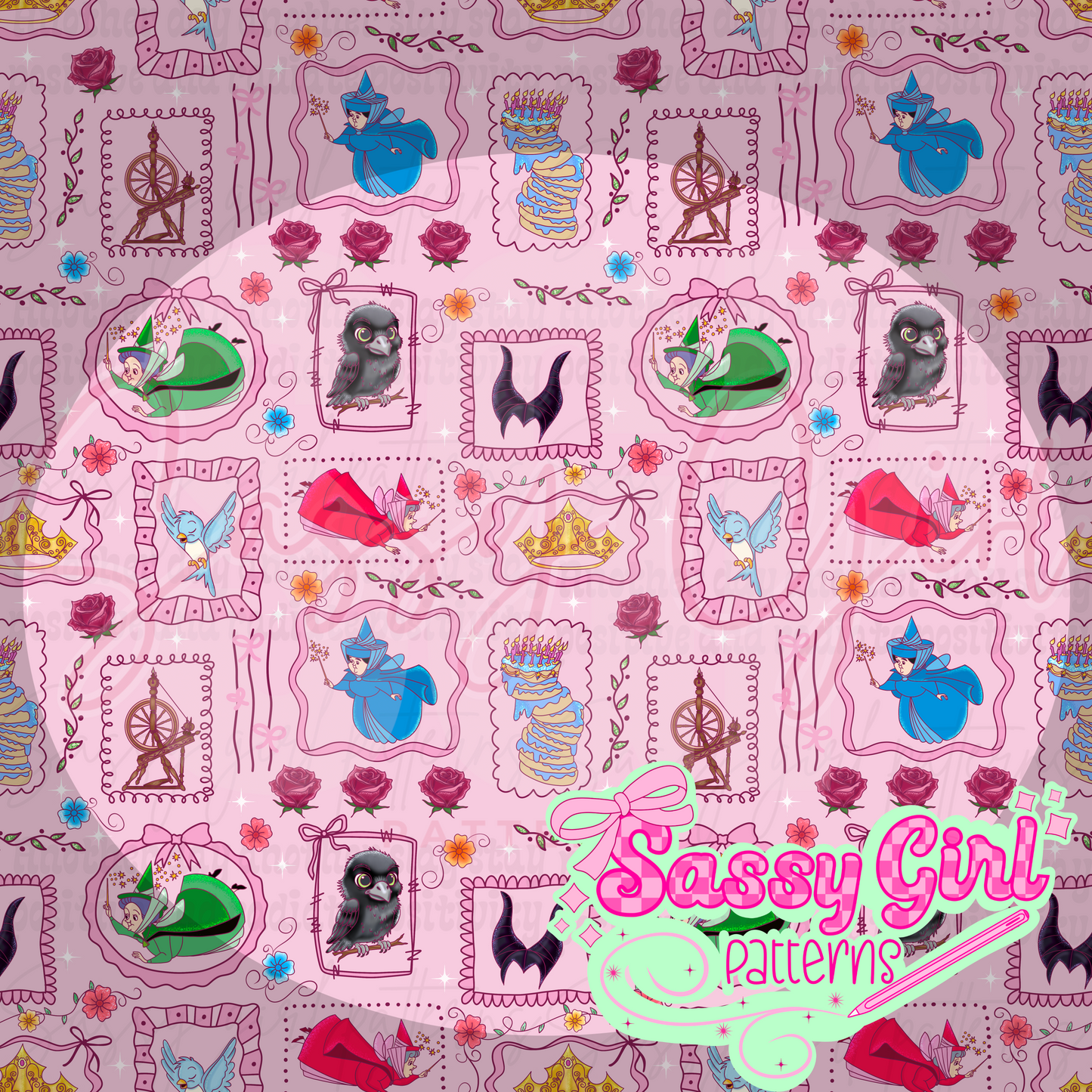 Sleeping beauty frames