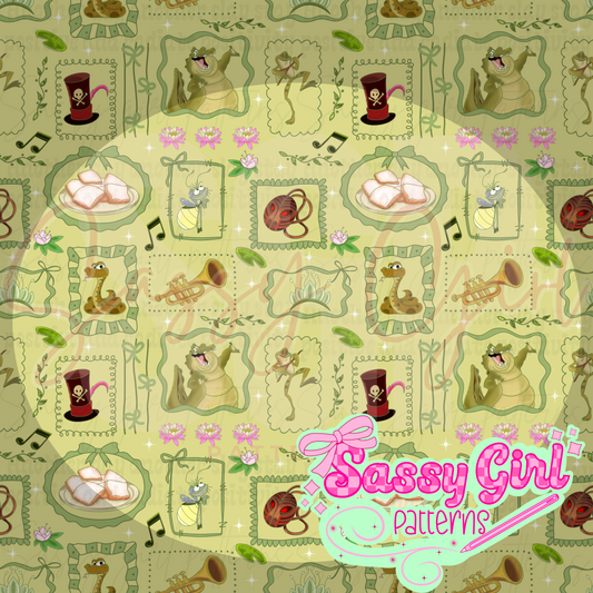 Frog princess frames