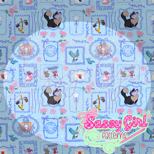 Glass slipper frames