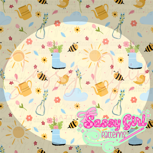 Cute spring