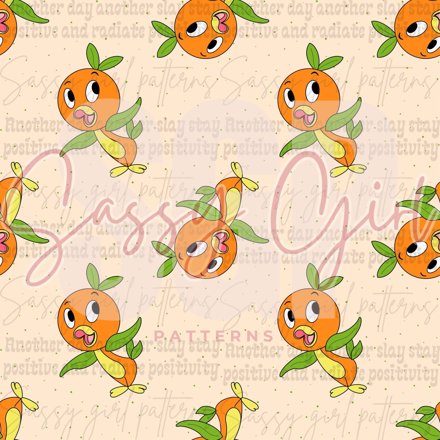 Orange bird