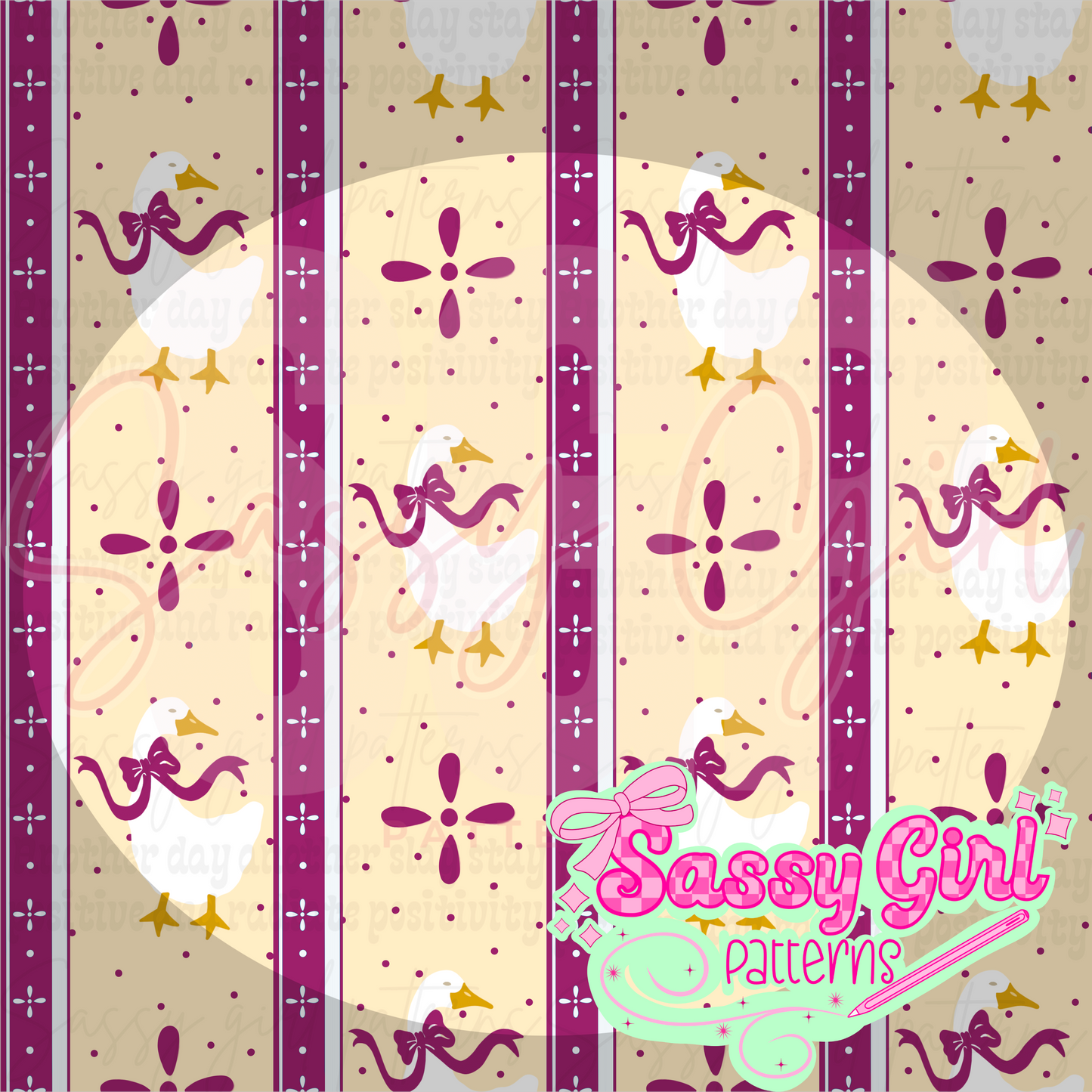 Country goose pink