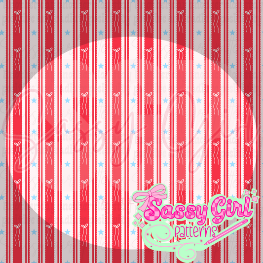 Bows Stars and Stripes