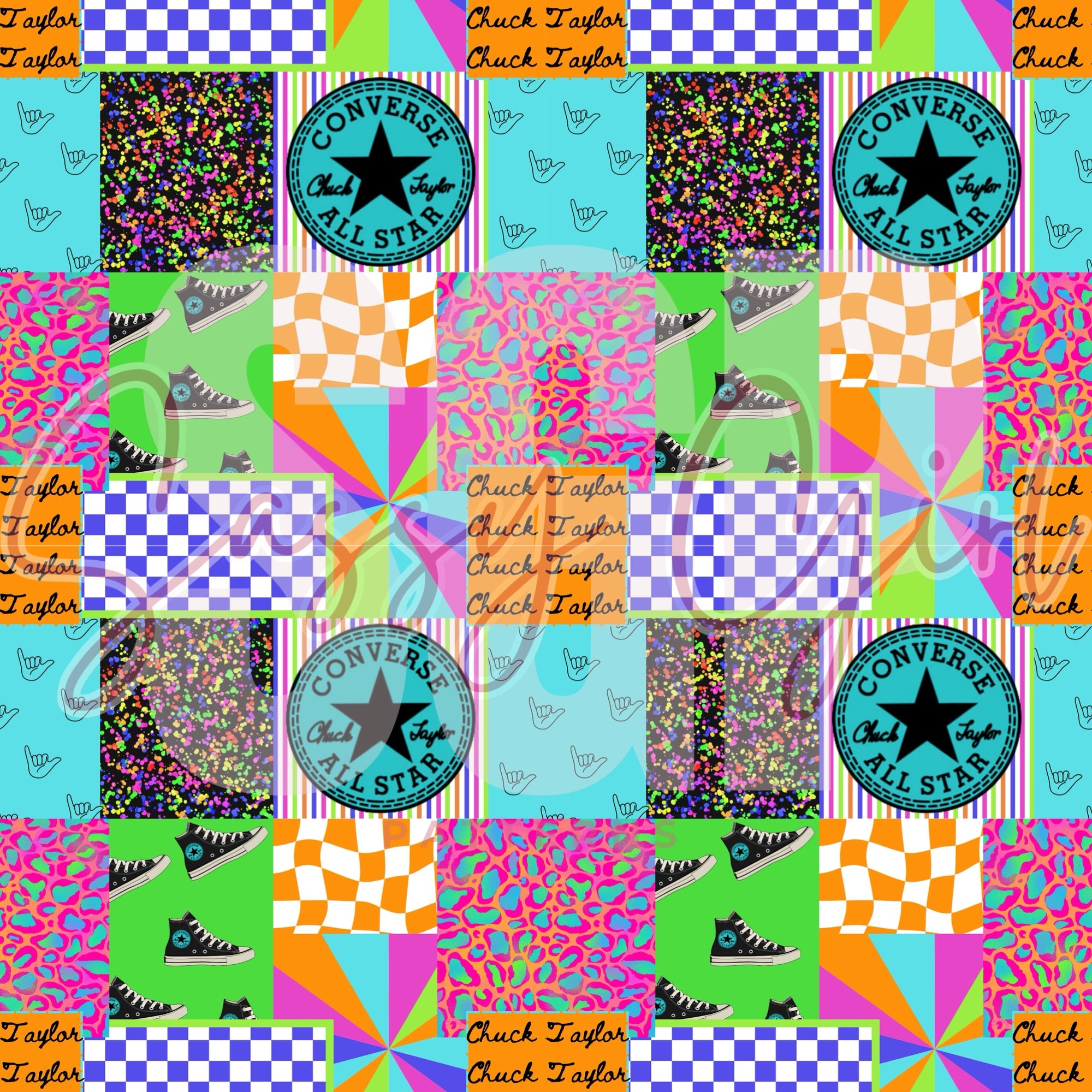 Chucks patchwork – Sassy Girl Patterns