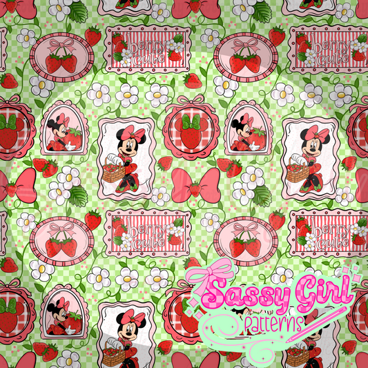 Strawberry mouse