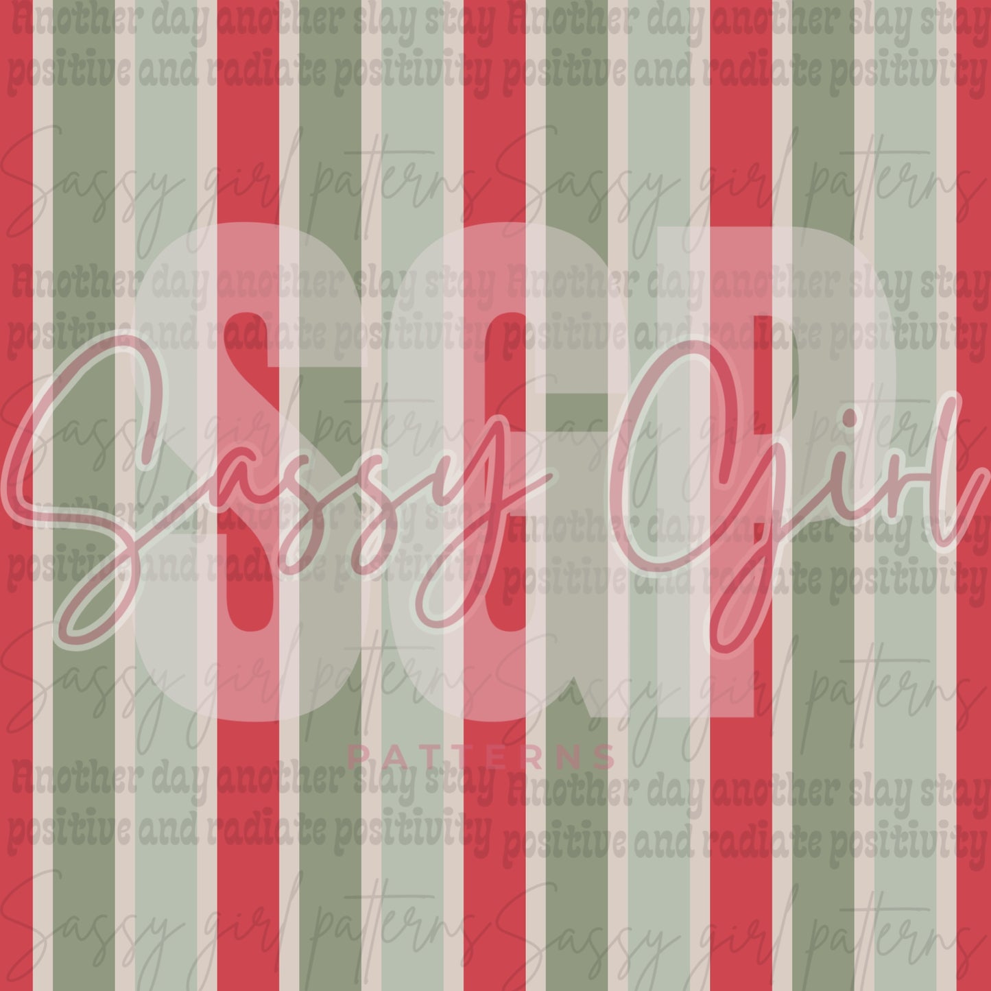 Red green stripes