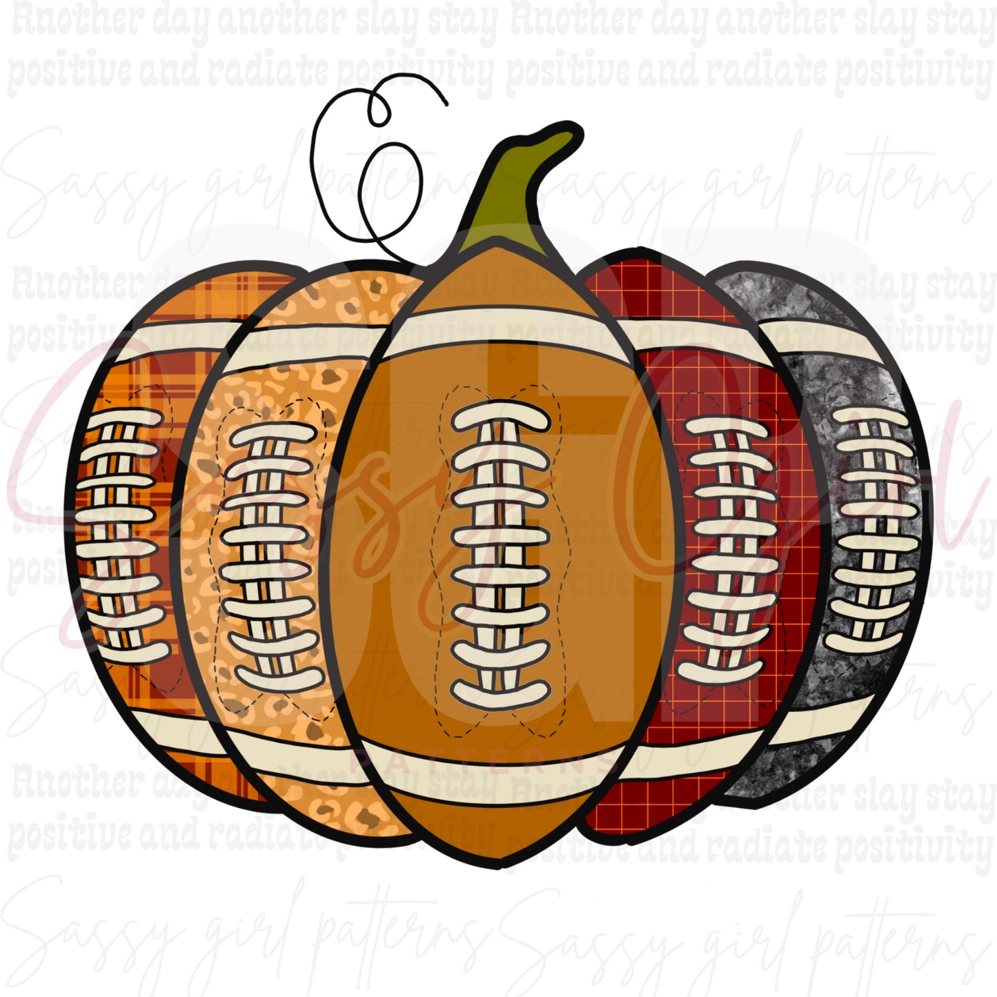 Football pumpkin