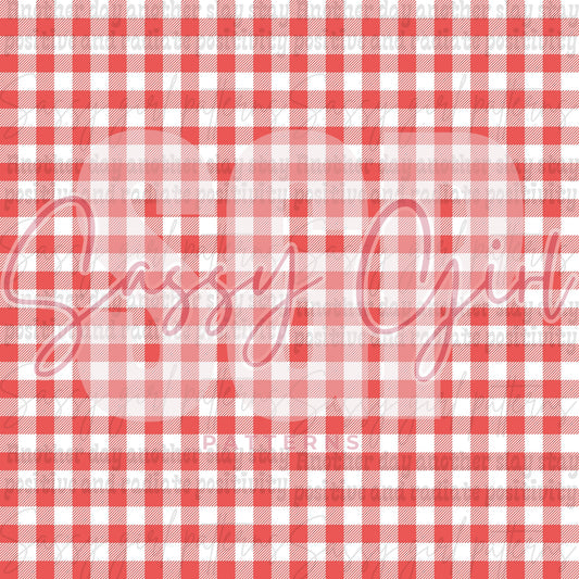 Red gingham