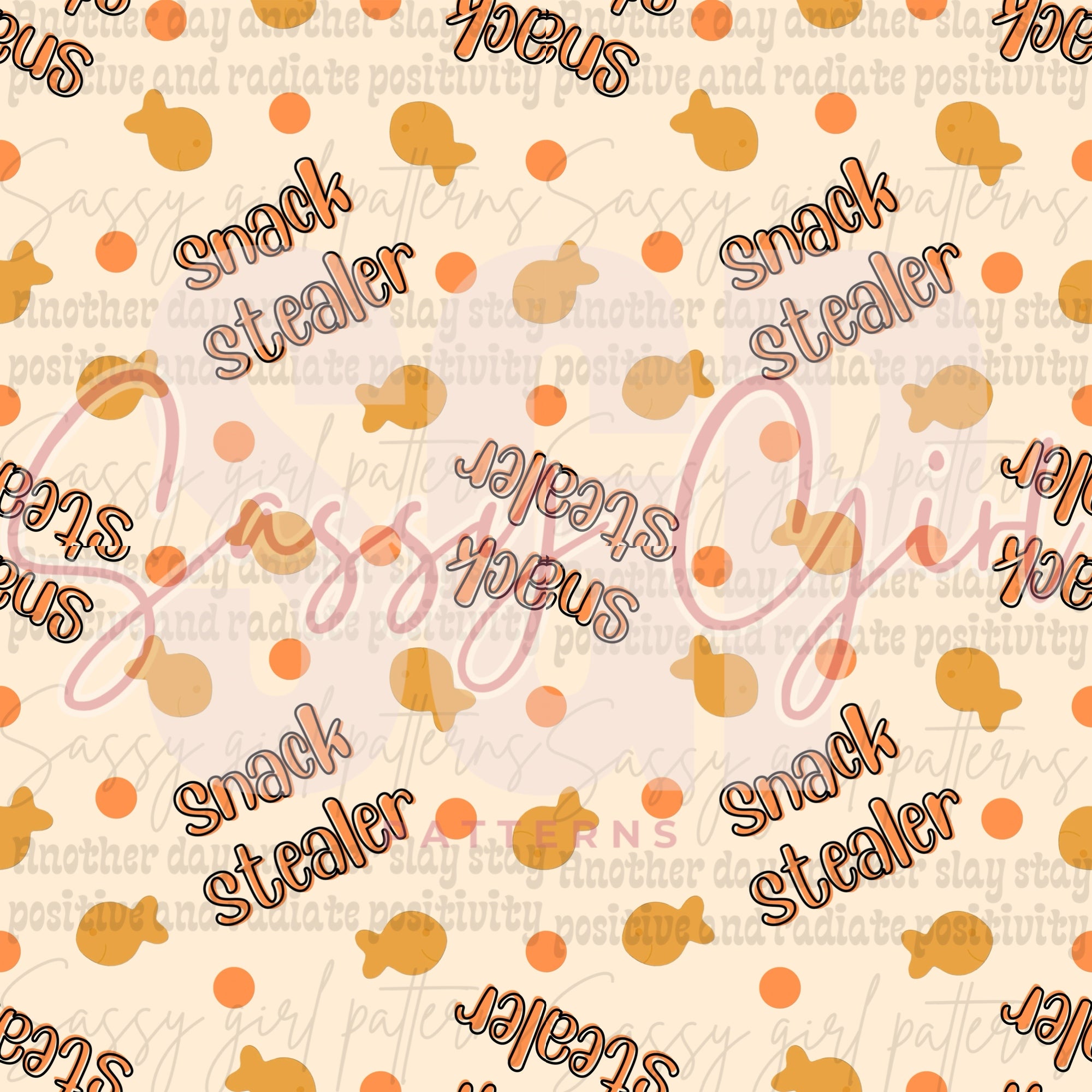 Snack stealer goldfish – Sassy Girl Patterns