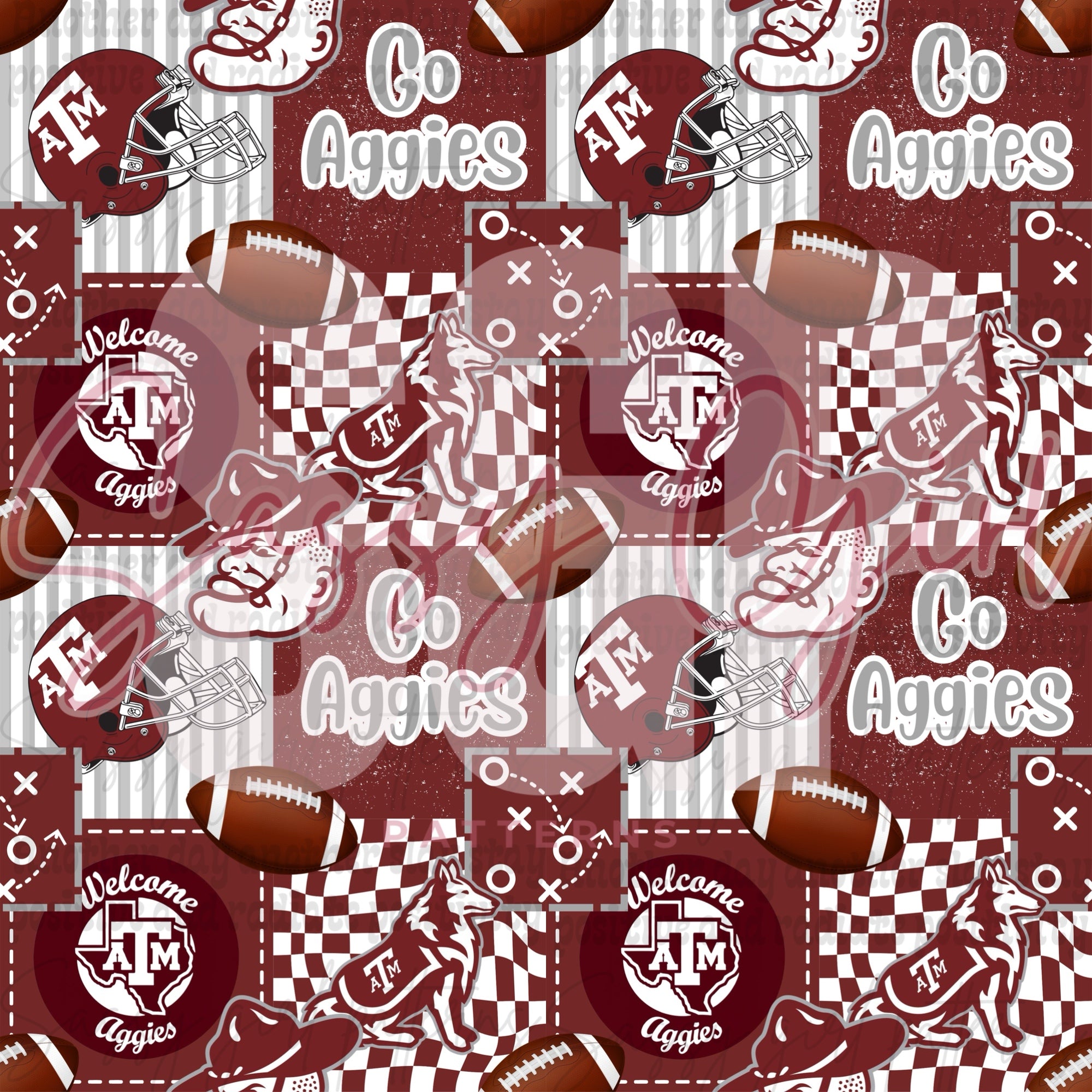 Aggies football – Sassy Girl Patterns
