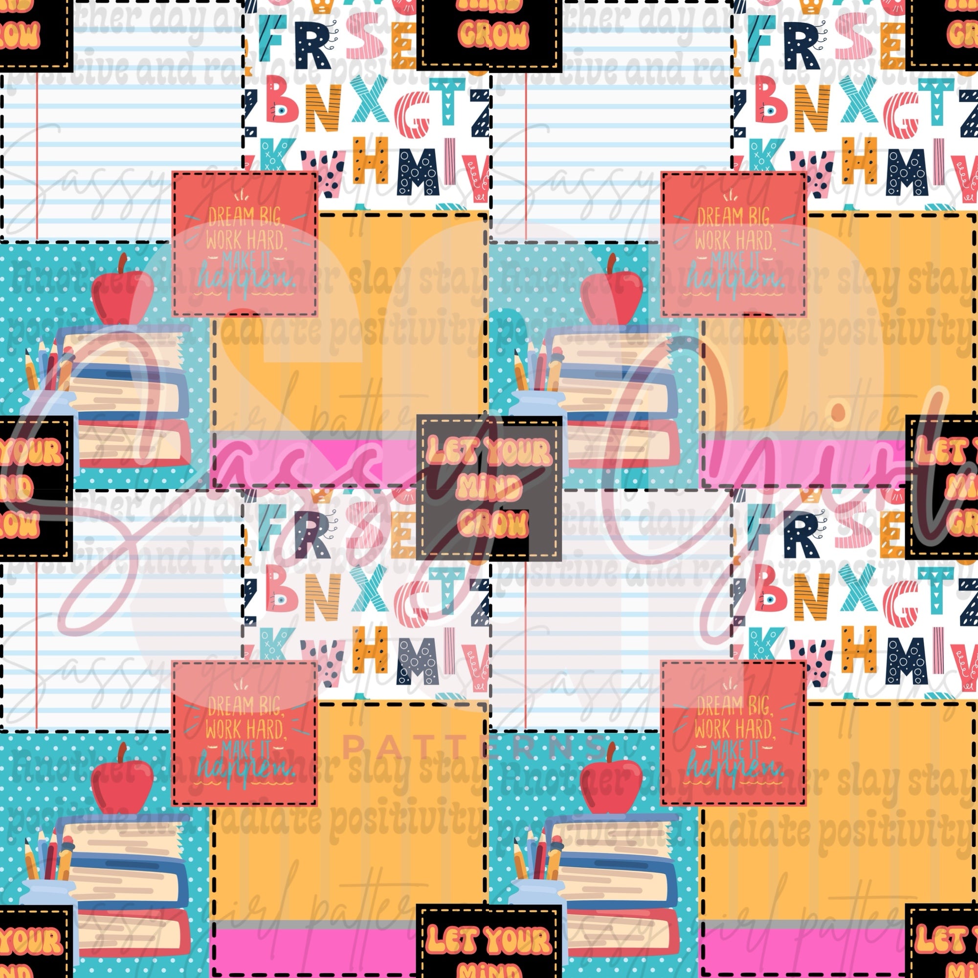 School patchwork – Sassy Girl Patterns
