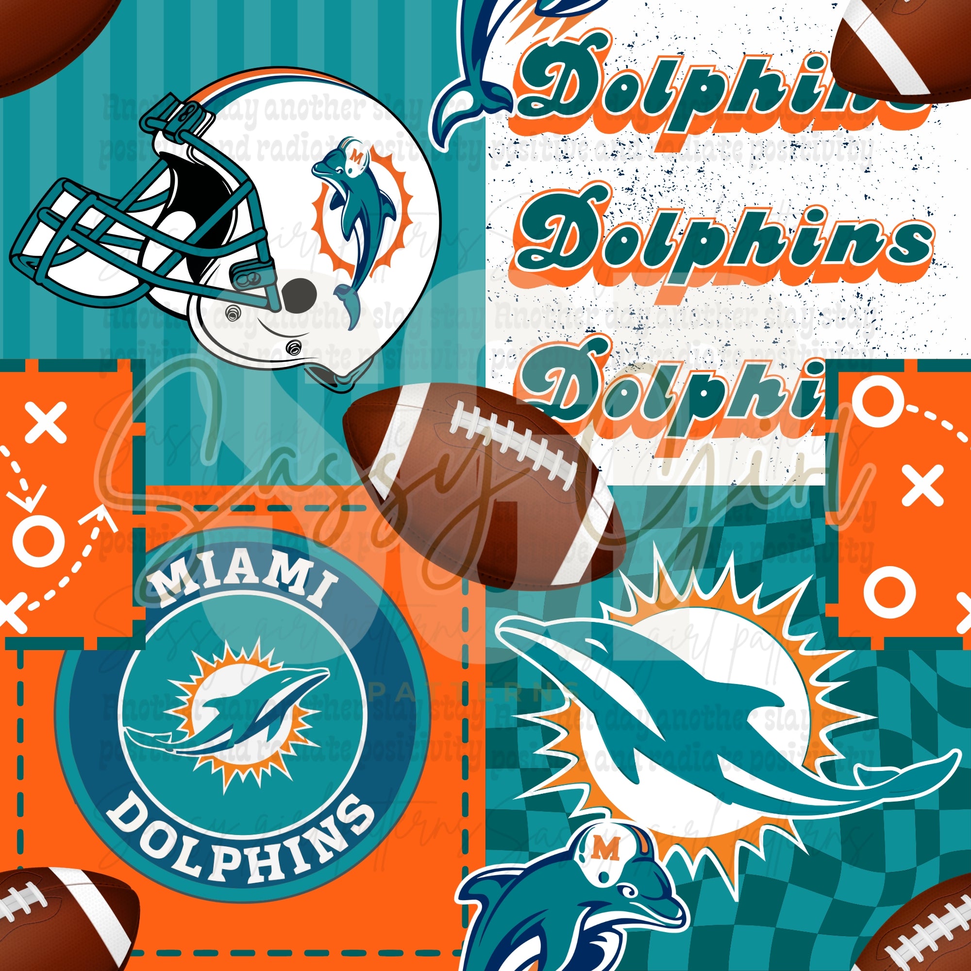 Miami Dolphins – Sassy Girl Patterns