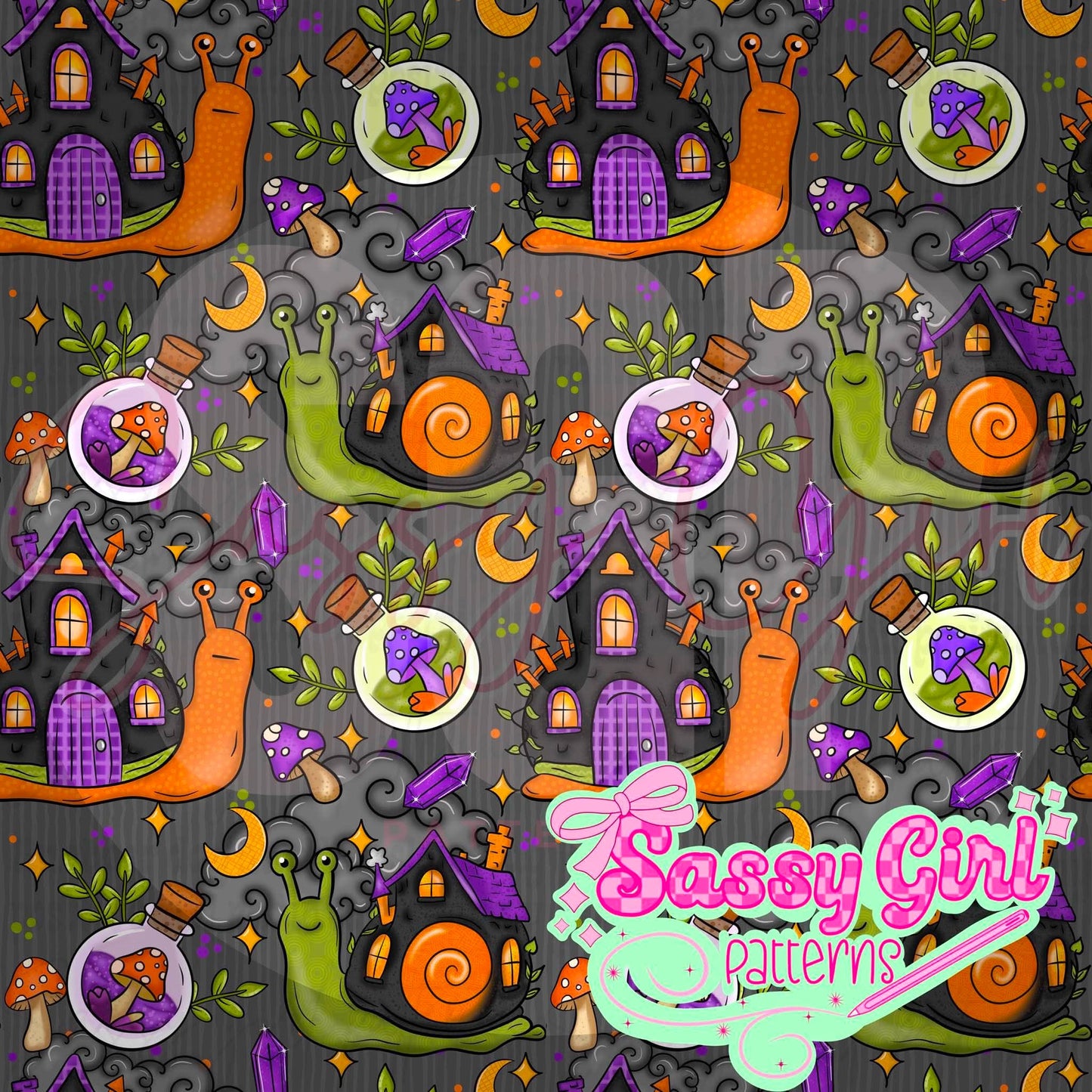 Haunted house snail