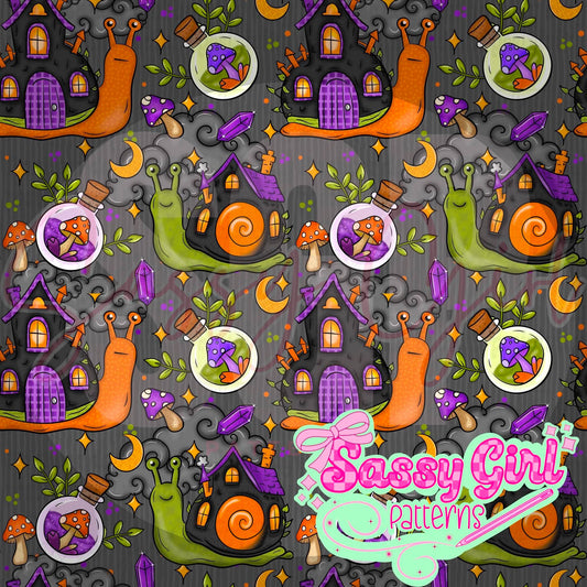 Haunted house snail